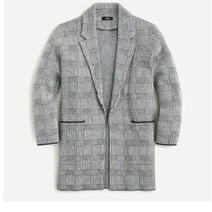 J Crew Sophie open-front sweater blazer